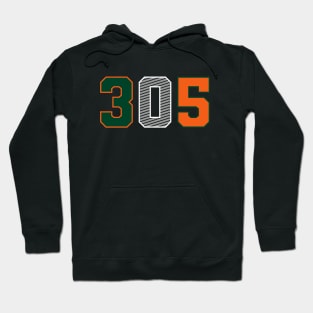 Miami Hurricanes || 305 Hoodie